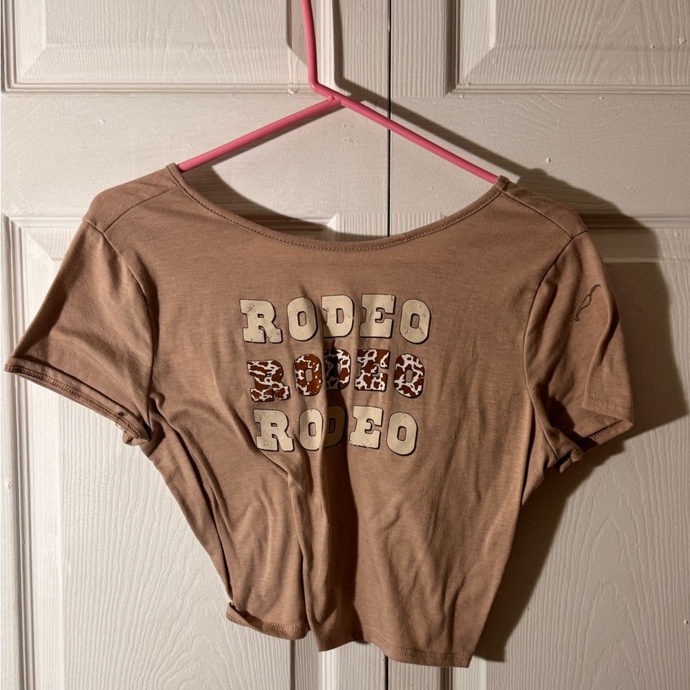Persaya Brown Rodeo Graphic Tee